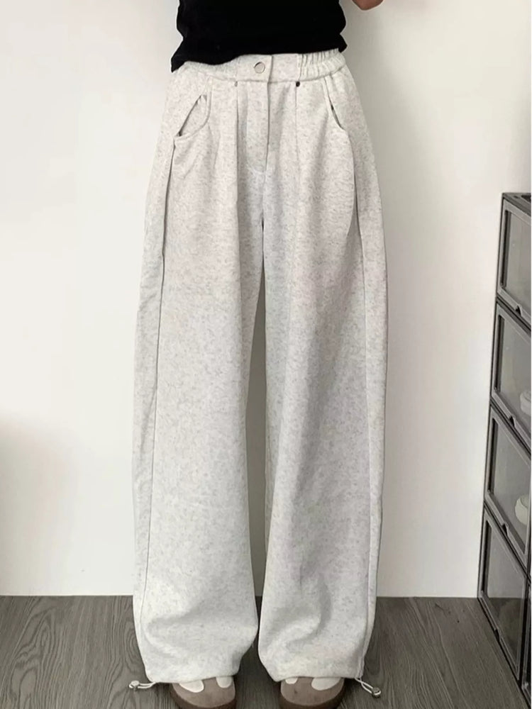 ALMA VENN modern relaxed menswear wide-leg trouser