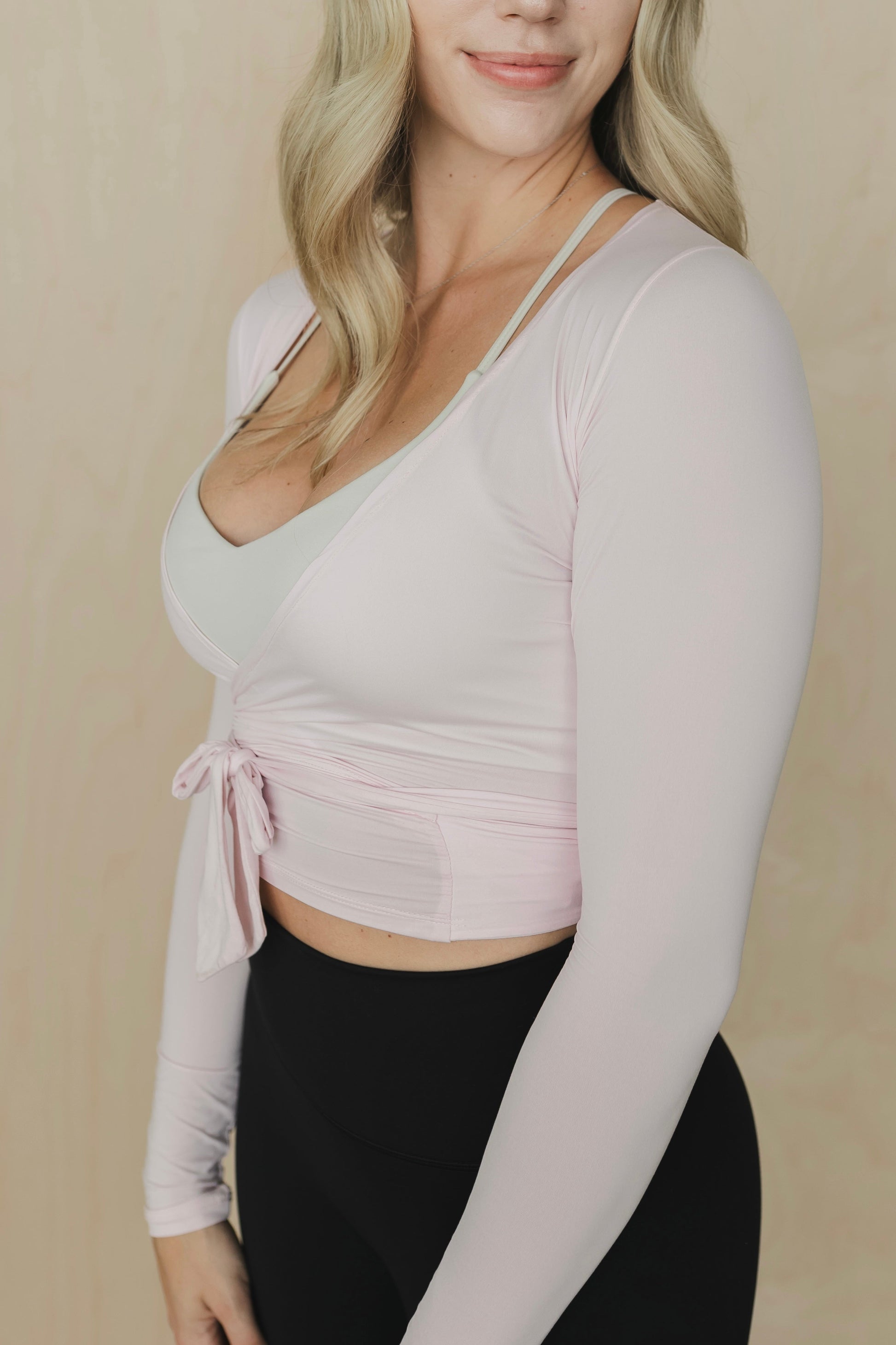 Wrap Me Long-Sleeve Top