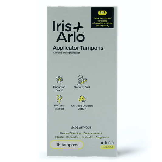 Organic Cotton Applicator Tampons