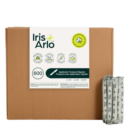 Organic Cotton Applicator Tampons