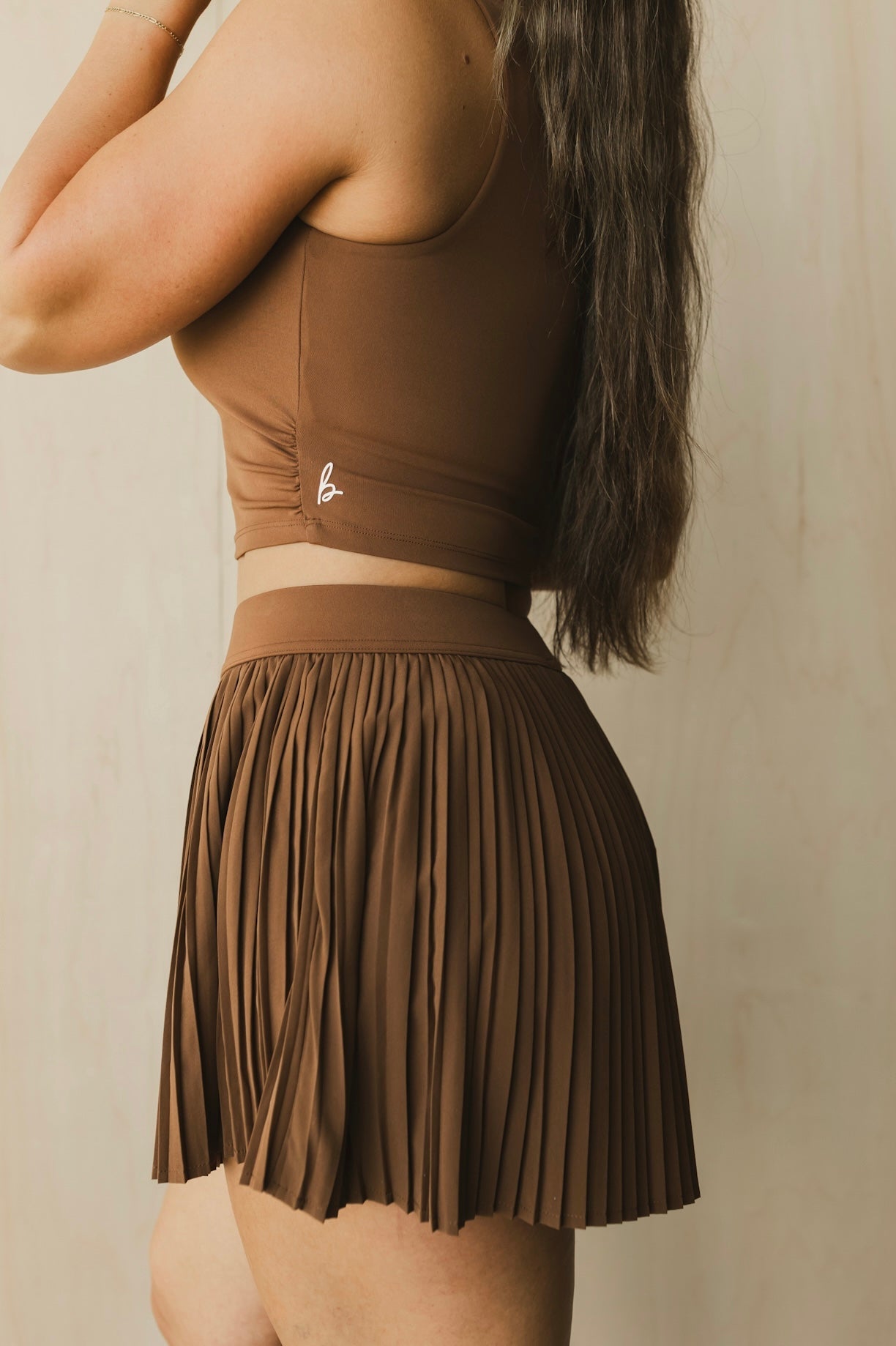 Micro Pleated Skirt
