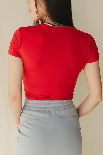 Second Skin Short-Sleeve Top