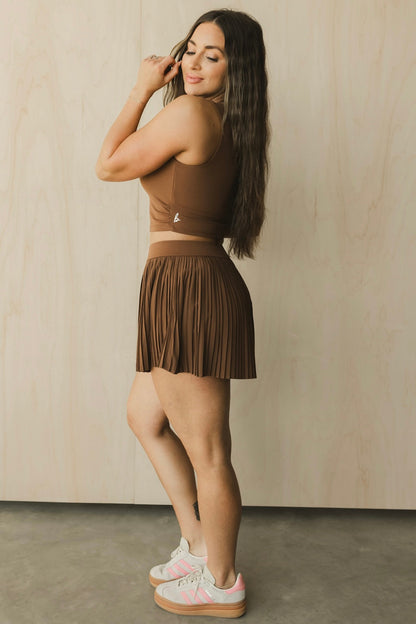 Micro Pleated Skirt