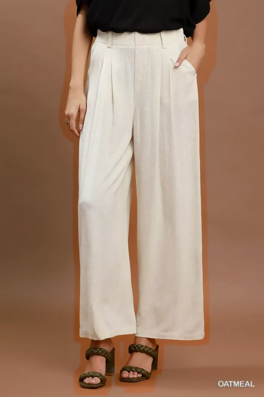 The Oat Linen Trouser