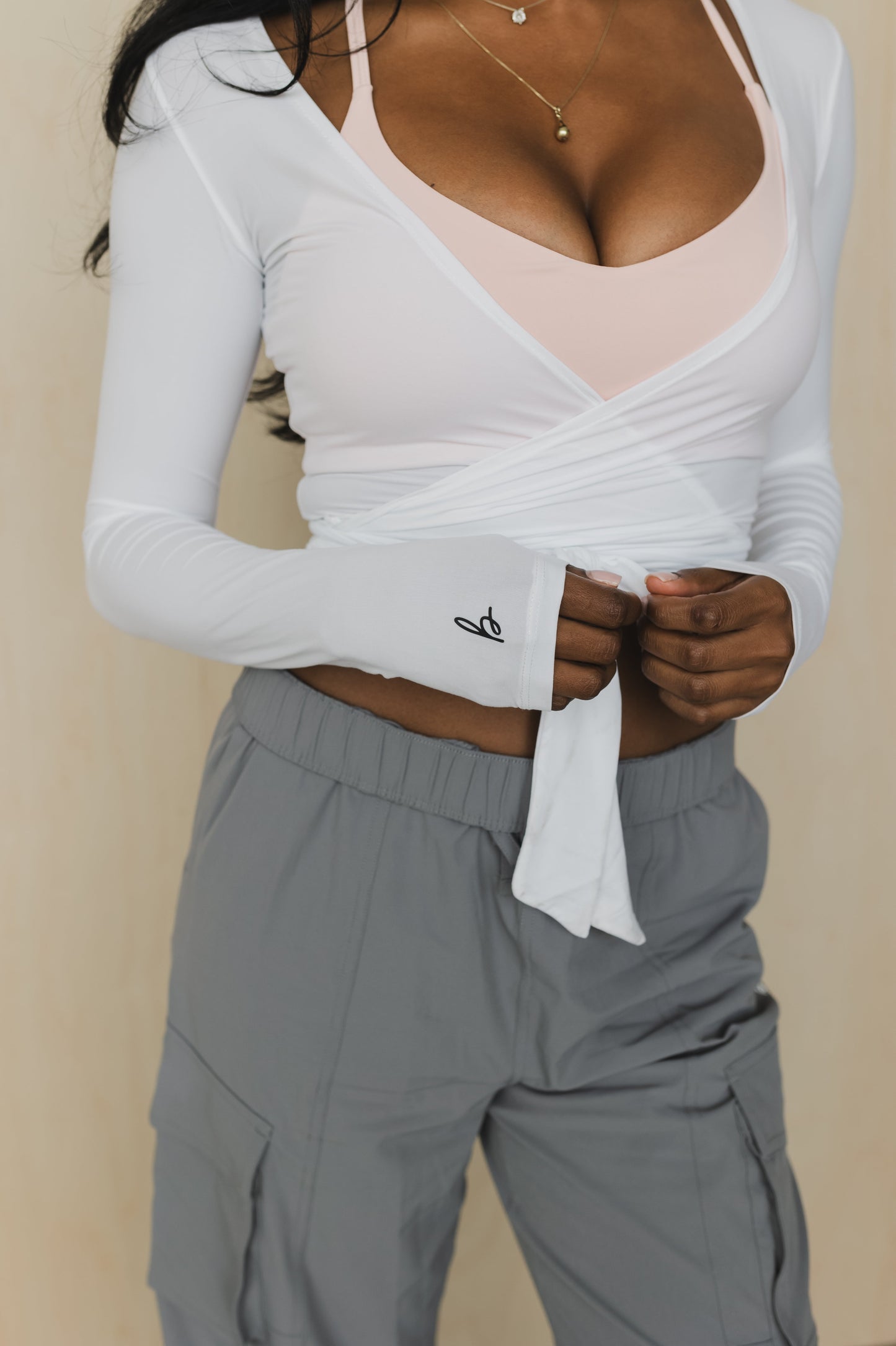 Wrap Me Long-Sleeve Top