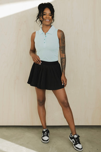 Sleeveless Polo