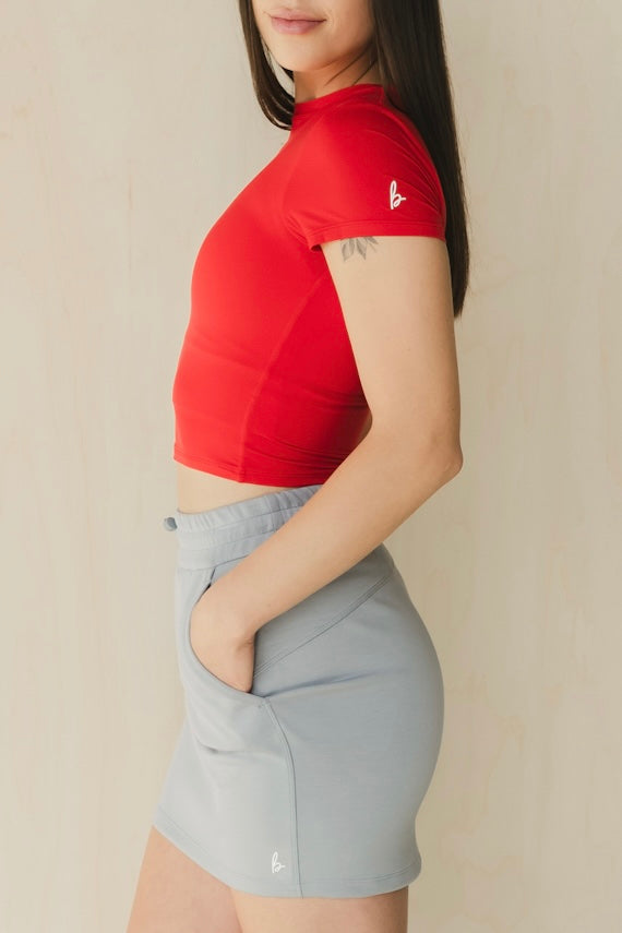 Second Skin Short-Sleeve Top