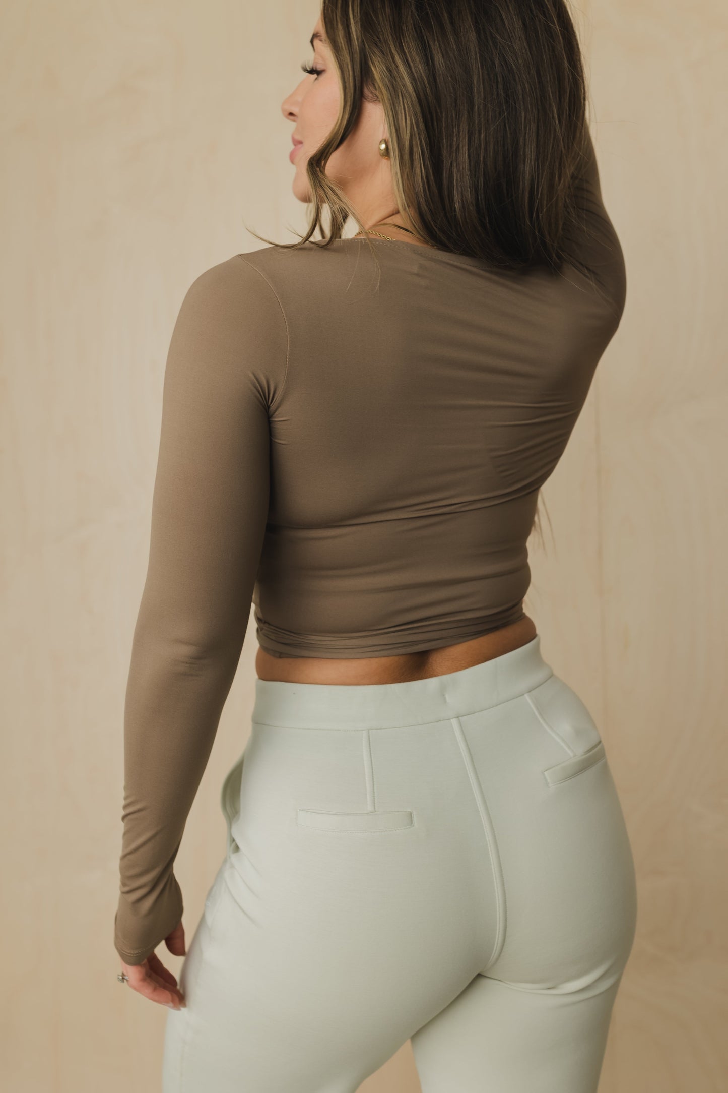Wrap Me Long-Sleeve Top
