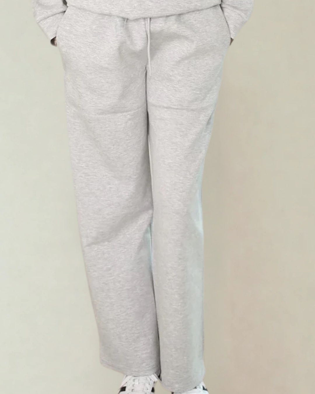 Adora Luxeflow - Everyday Wide Leg Pant In Heather Grey