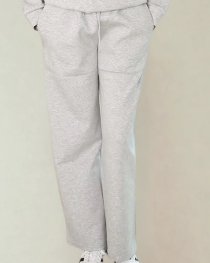 Adora Luxeflow - Everyday Wide Leg Pant In Heather Grey