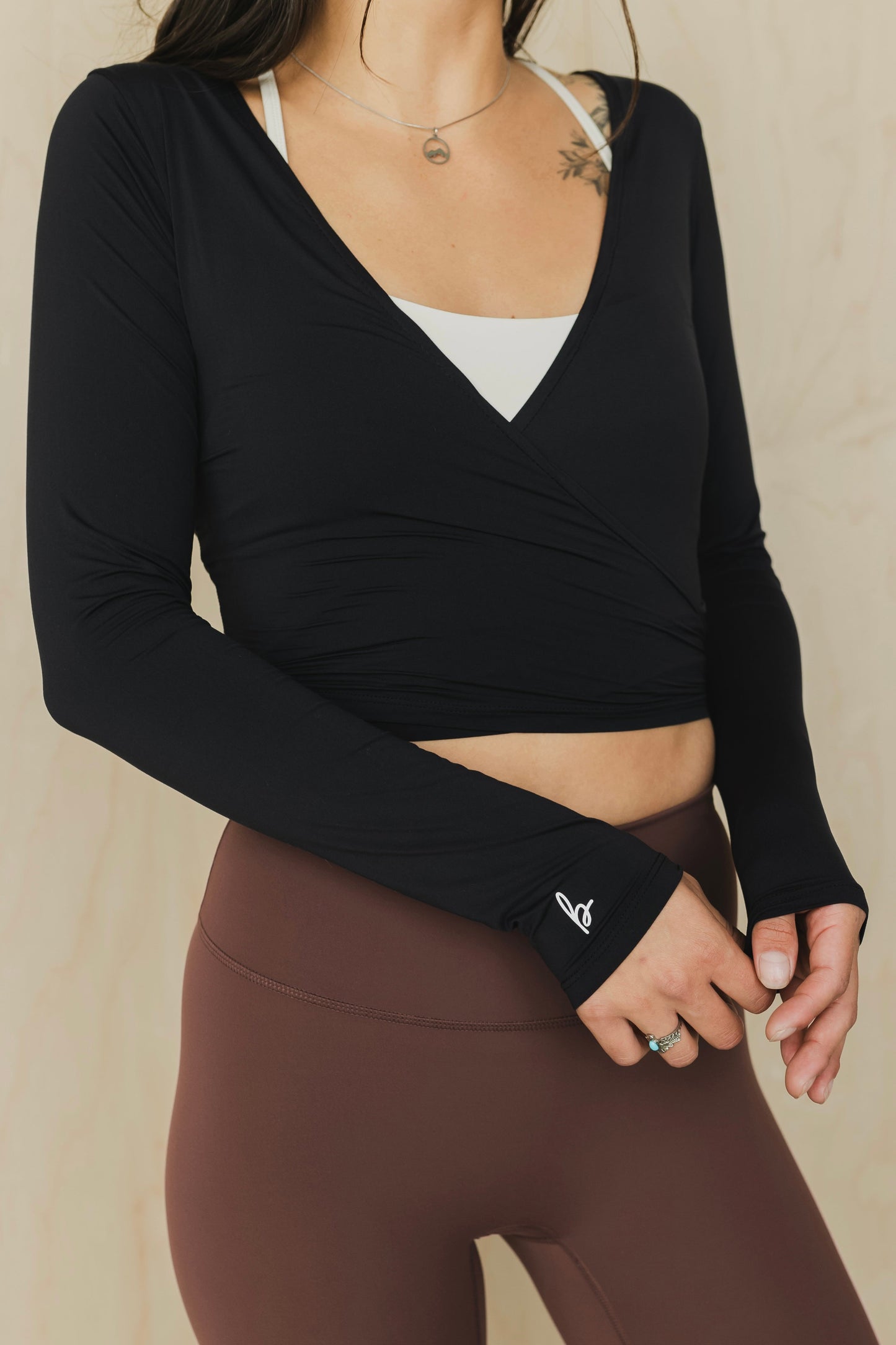 Wrap Me Long-Sleeve Top