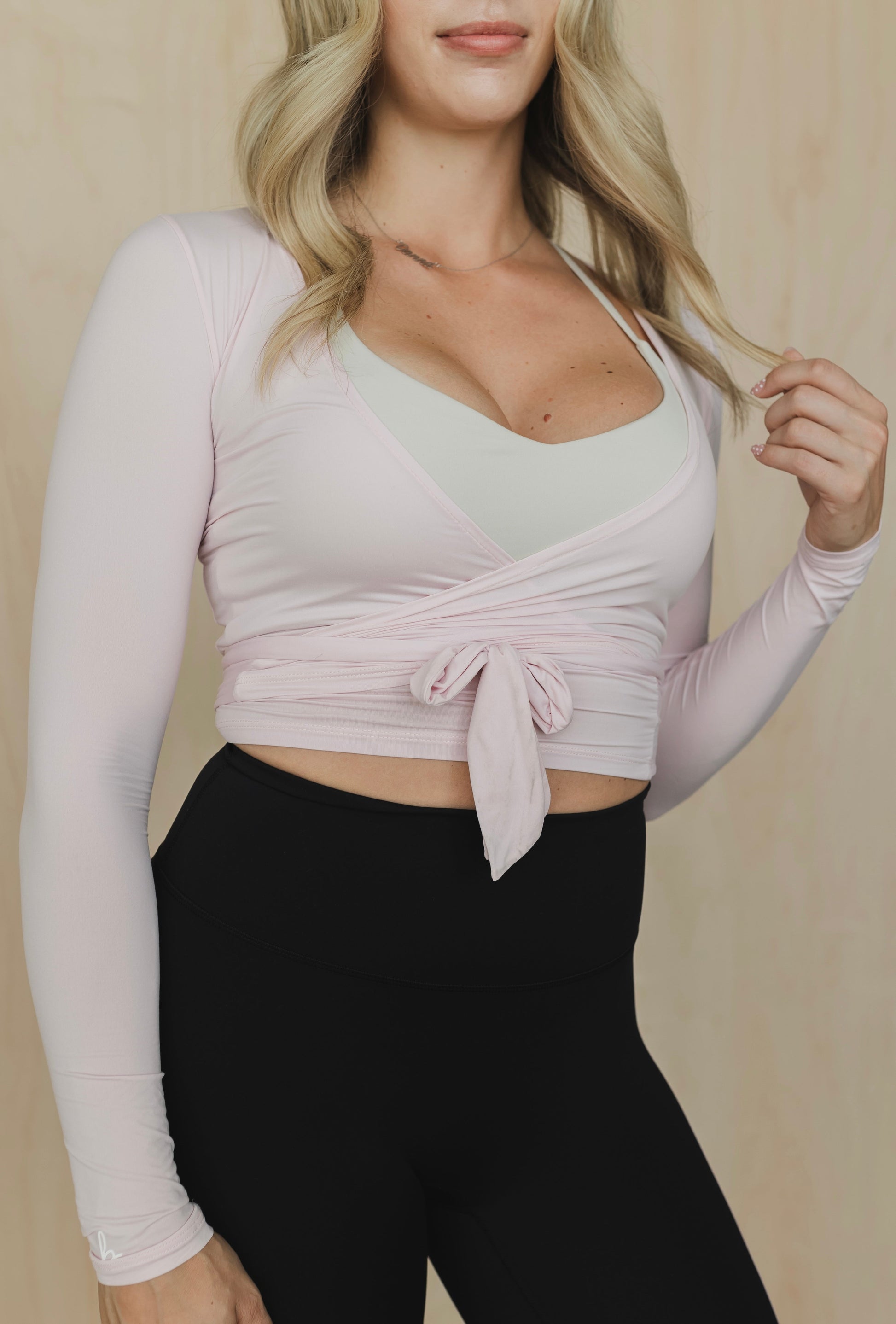 Wrap Me Long-Sleeve Top