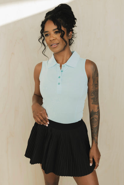 Sleeveless Polo