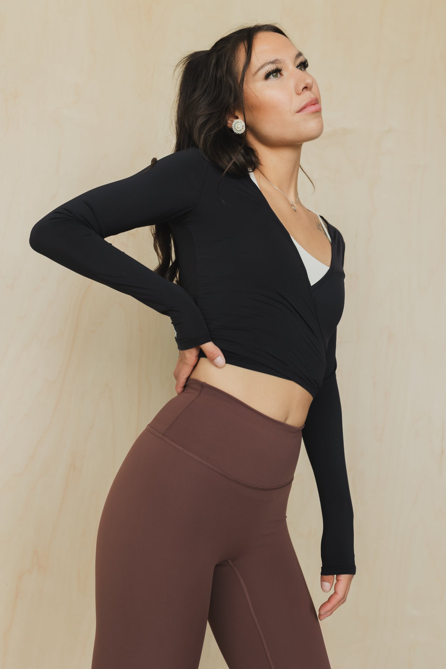 Wrap Me Long-Sleeve Top