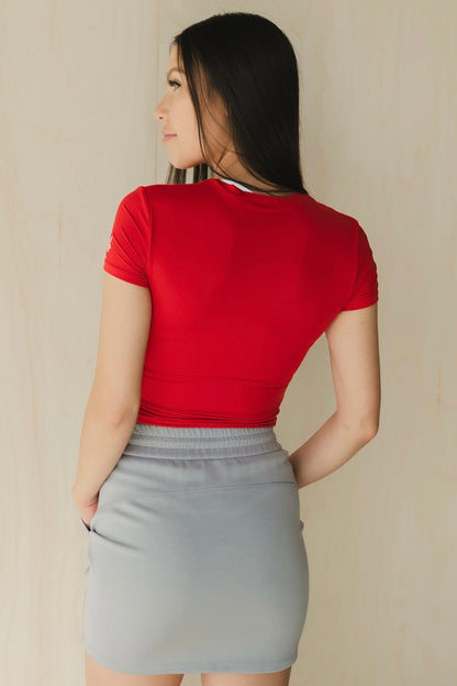 Second Skin Short-Sleeve Top