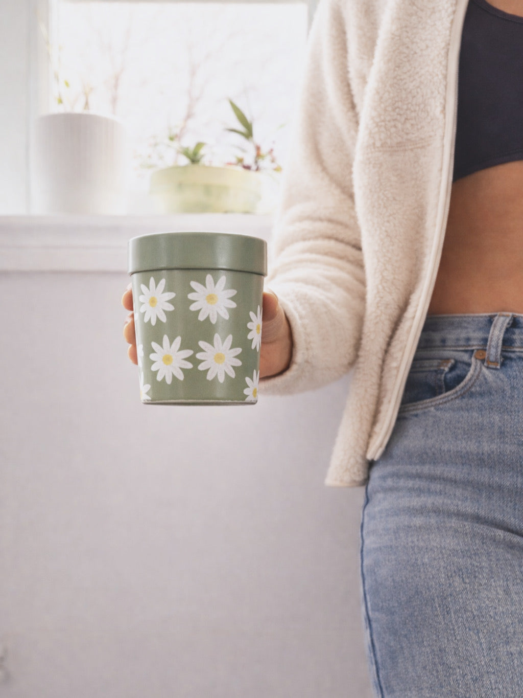 The Dark-Wash Distressed Jean