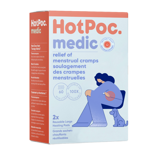 The Reusable Cramp-Comfort Heat Pack Duo