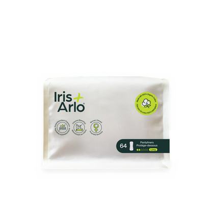 100% Organic Cotton Long Pantyliners