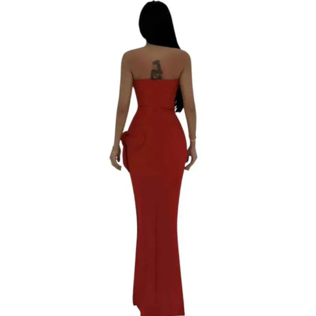 Strapless Maxi Dress
