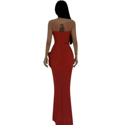 Strapless Maxi Dress