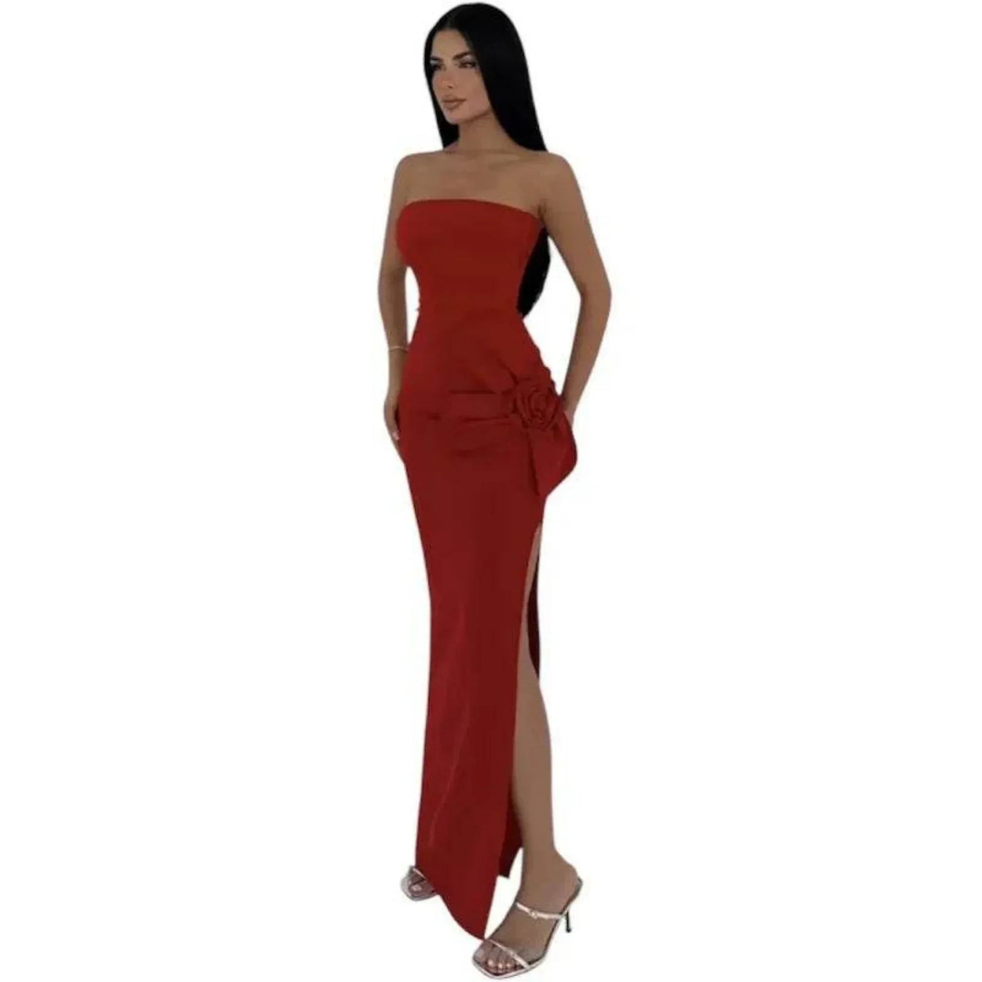 Strapless Maxi Dress