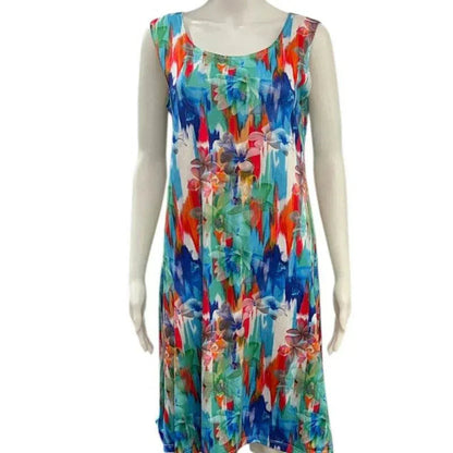 Robe multicolore