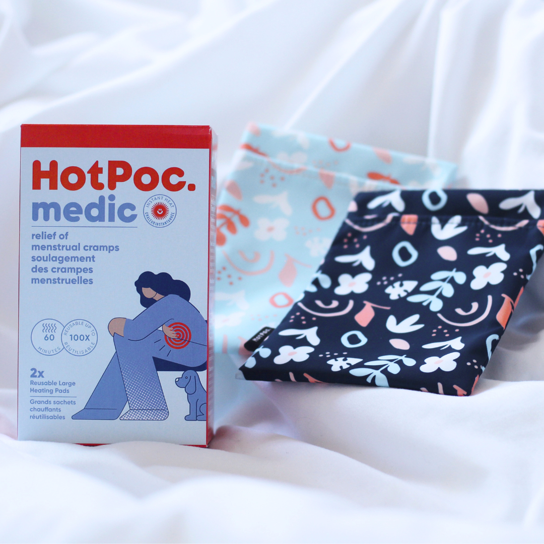 The Reusable Cramp-Comfort Heat Pack Duo