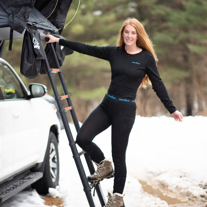Women's Merino Wool Leggings — Heavyweight