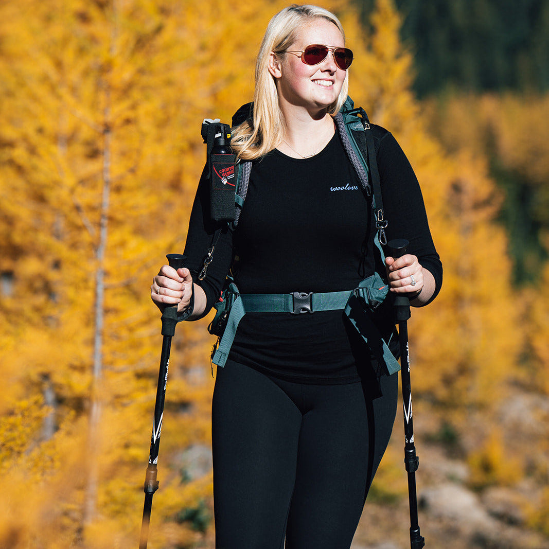 Women's Merino Wool Leggings — Midweight