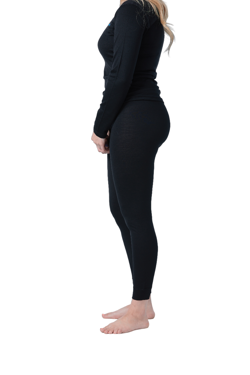 Women's Merino Wool Leggings — Midweight