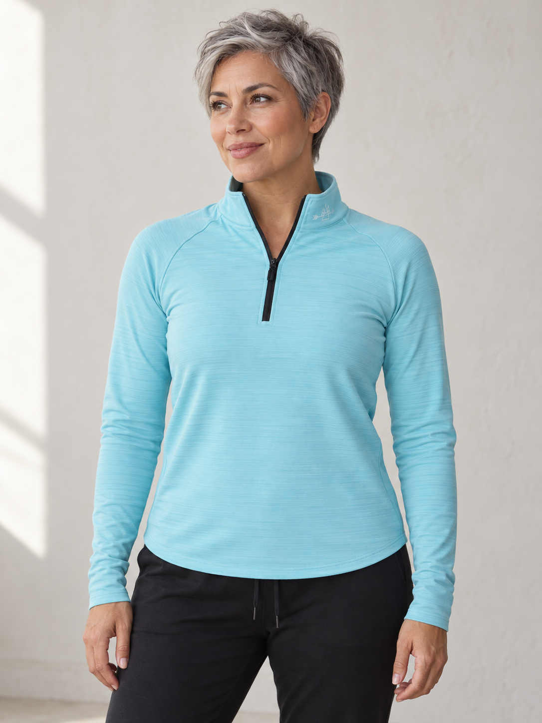 1/4 Zip Long Sleeve WOMENS