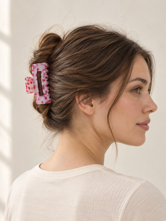 Pink Paradise Claw Clips