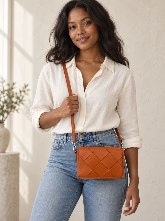 Violet Crossbody Bag