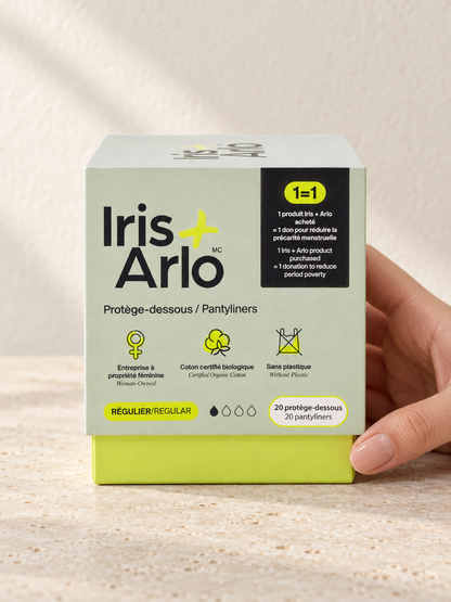 100% Organic Cotton Pantyliners