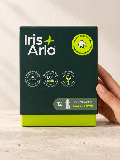 100% Organic Cotton Super + Pads