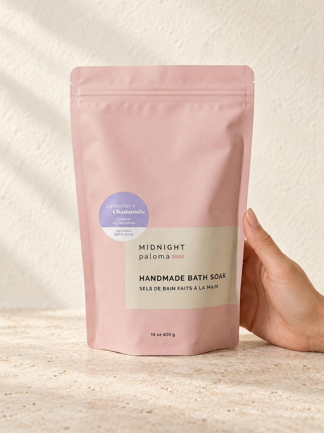 Lavender + Chamomile Calming Bath Soak