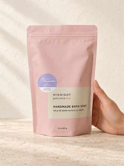 Lavender + Chamomile Calming Bath Soak