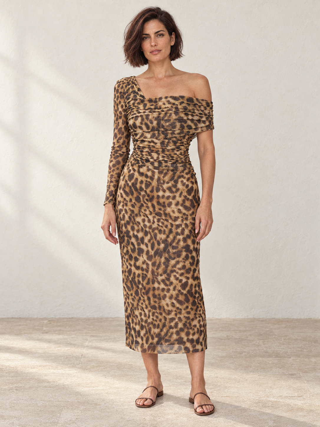 Leopard Coffee Dress – product cover