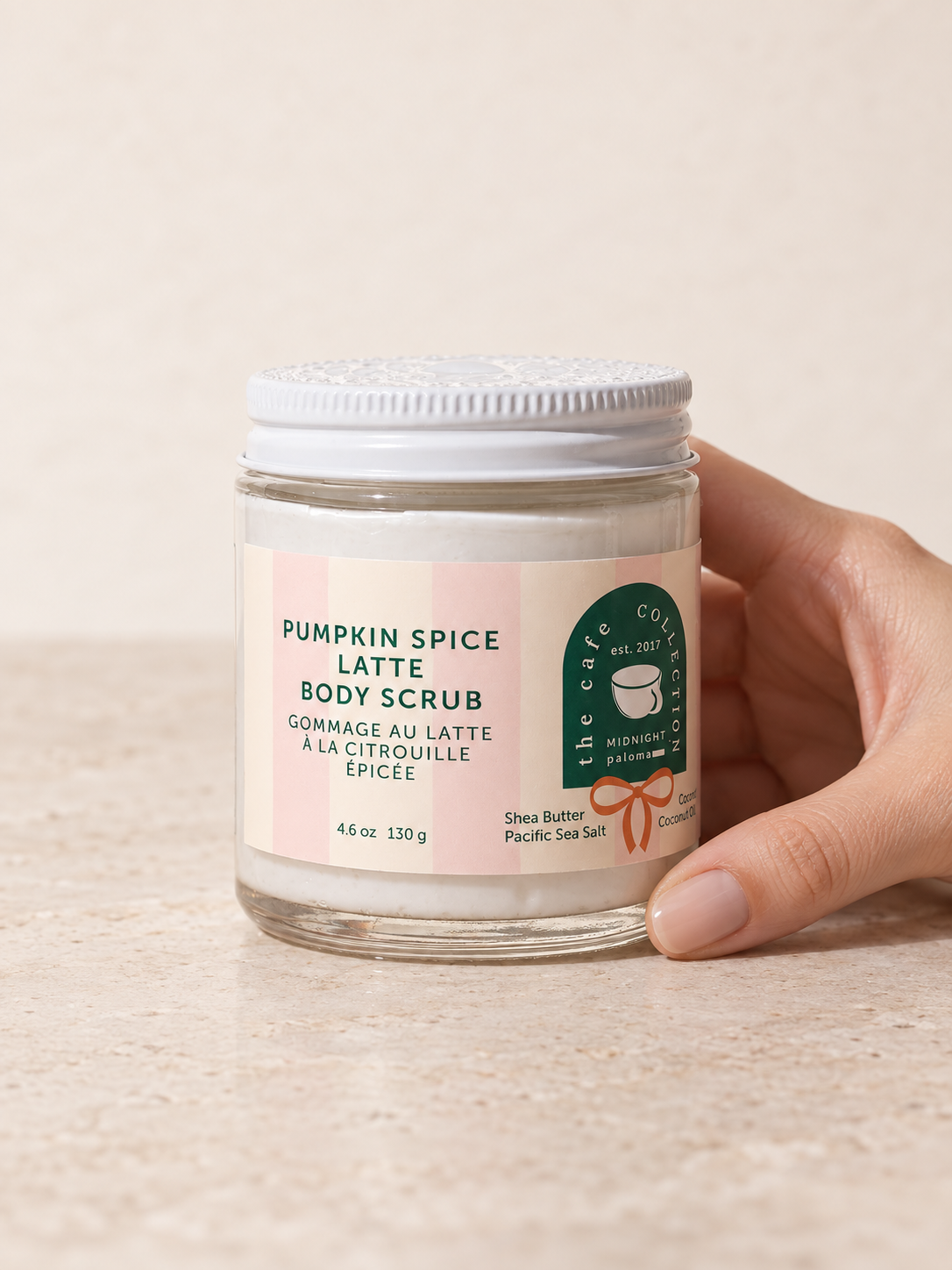 Pumpkin Spice Latte Body Scrub – product cover