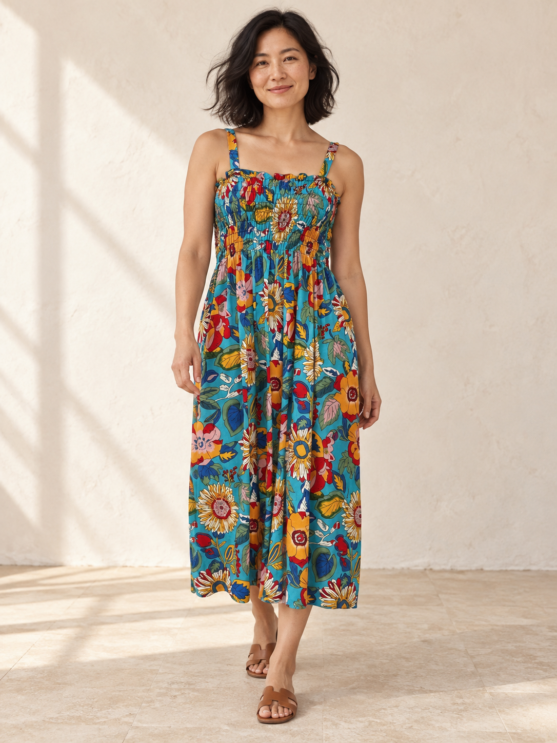 Robe à bretelles