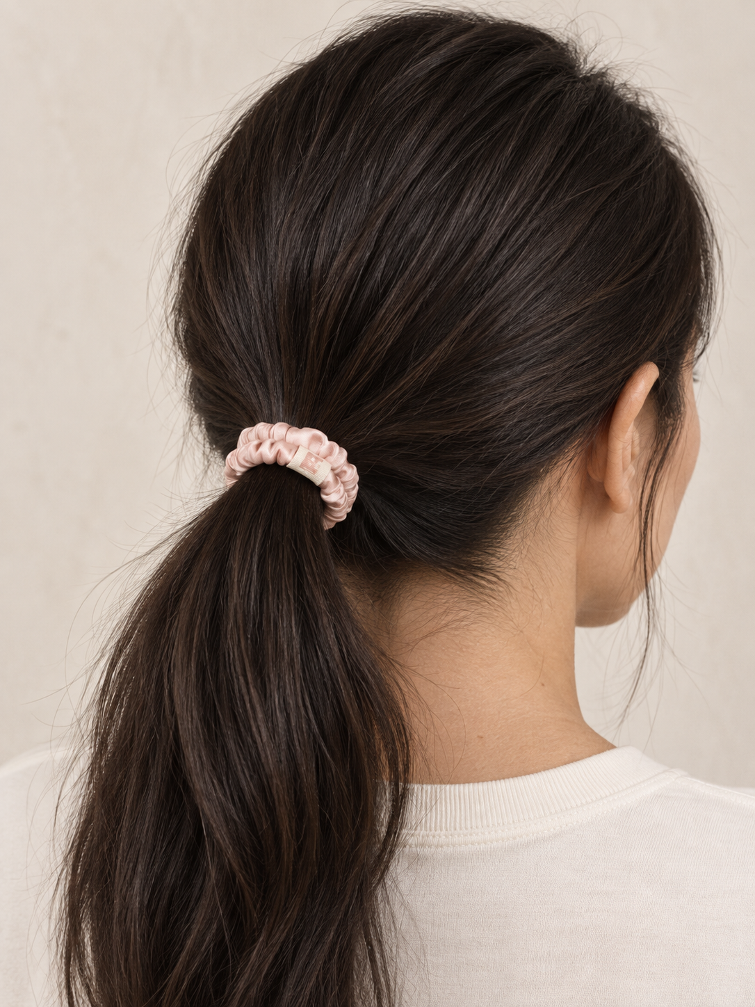 Slim Silk Scrunchie