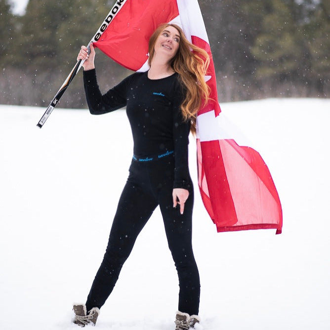 Women's Merino Wool Leggings — Heavyweight