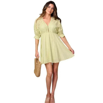 Mini robe évasée