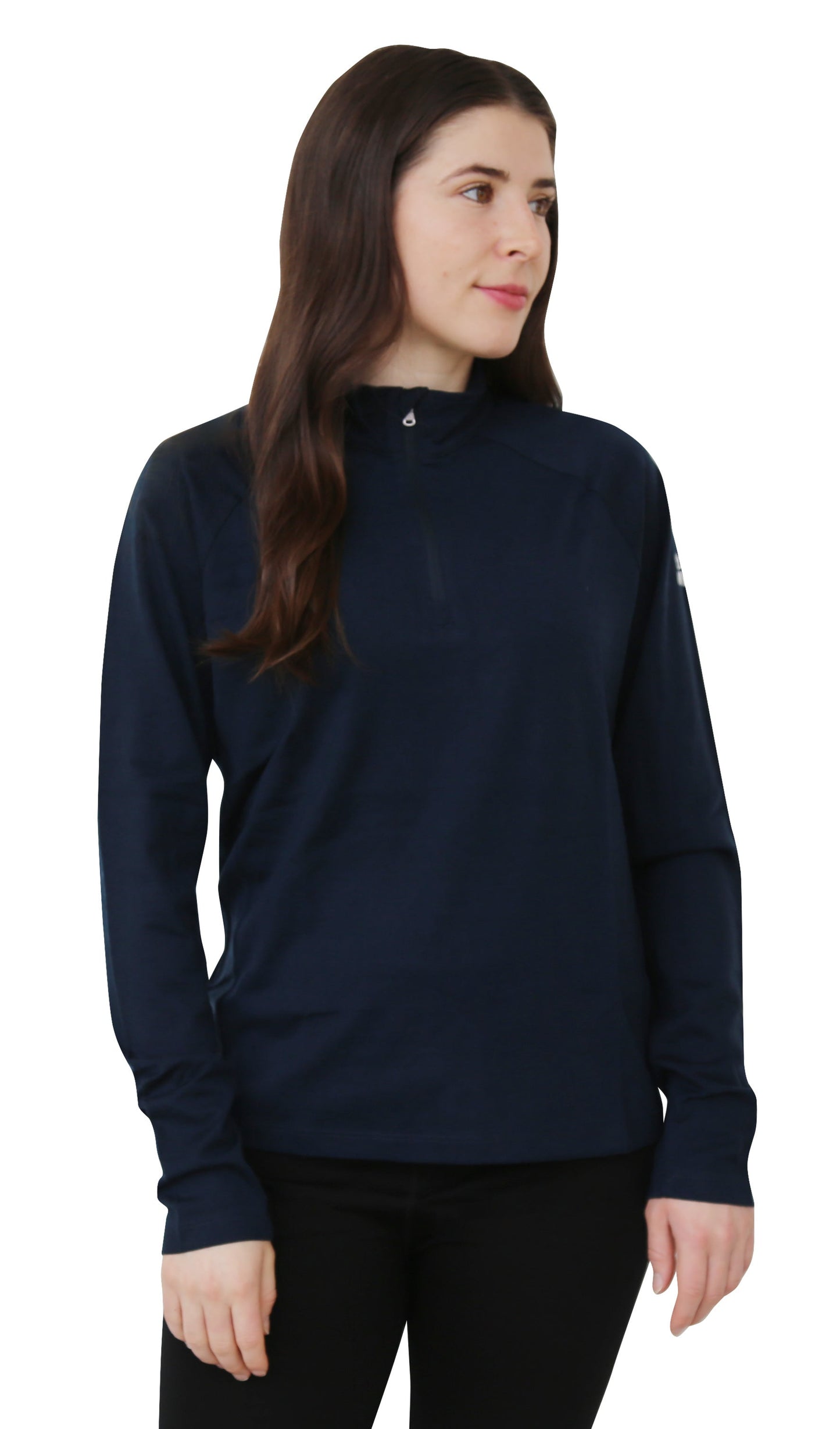 NorthWool Women's Merino Blend 1/4 Zip Pullover — Heavyweight