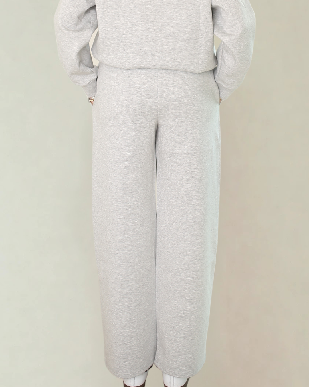 Adora Wide-Leg Pant — Grey
