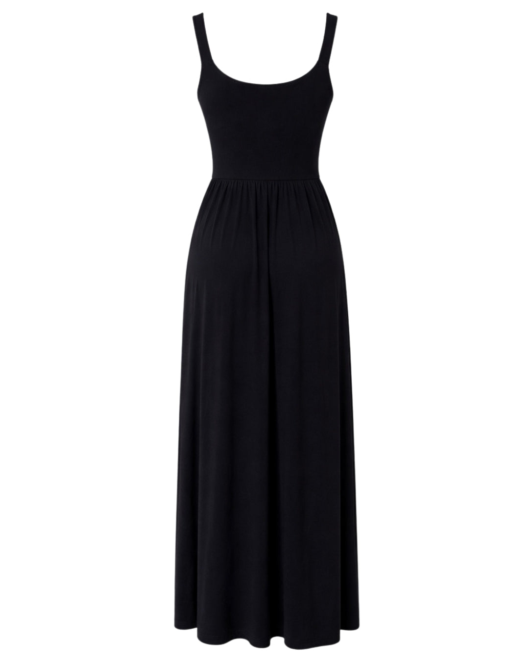 Dawn Jersey Maxi Dress — Black