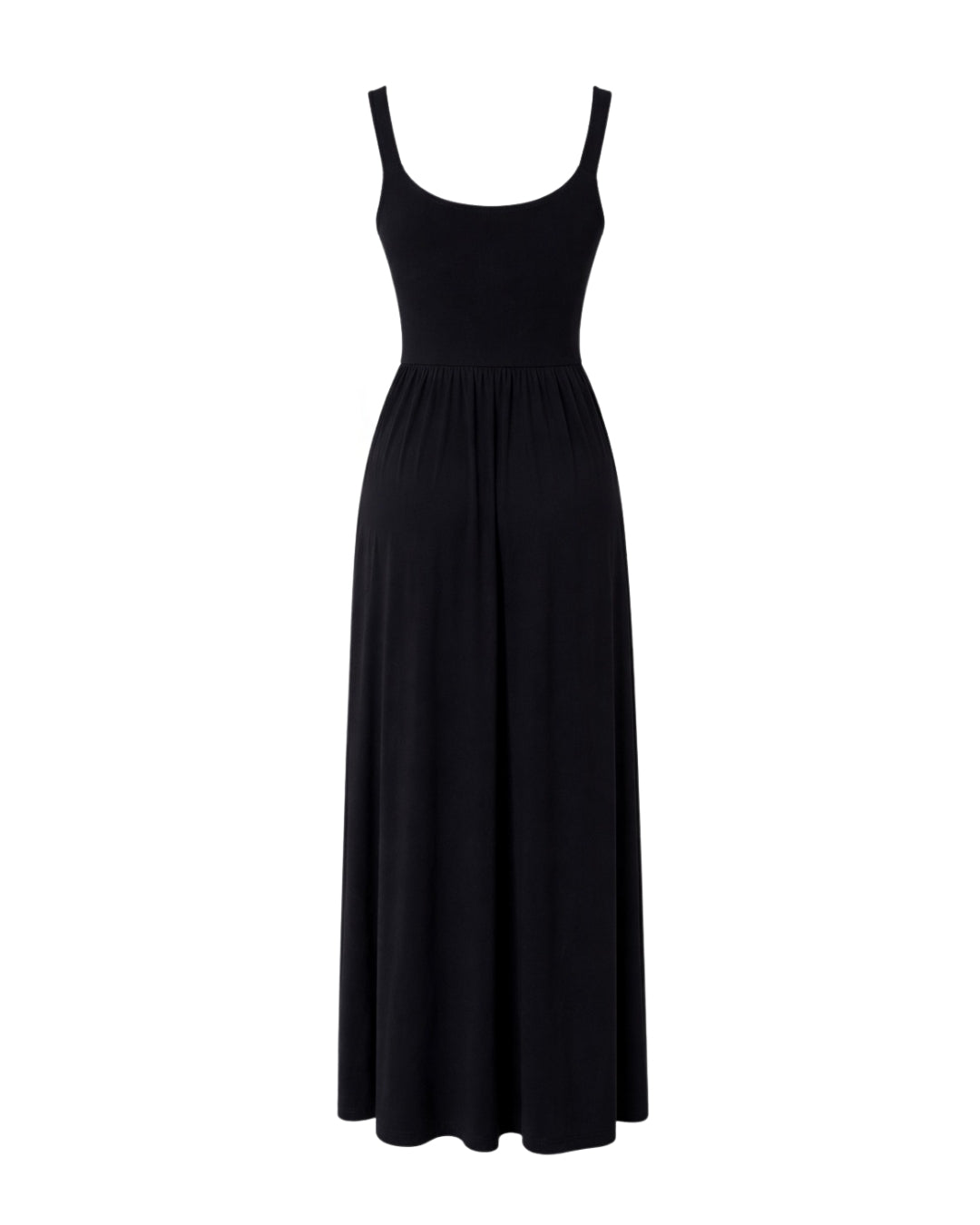 Dawn Jersey Maxi Dress — Black