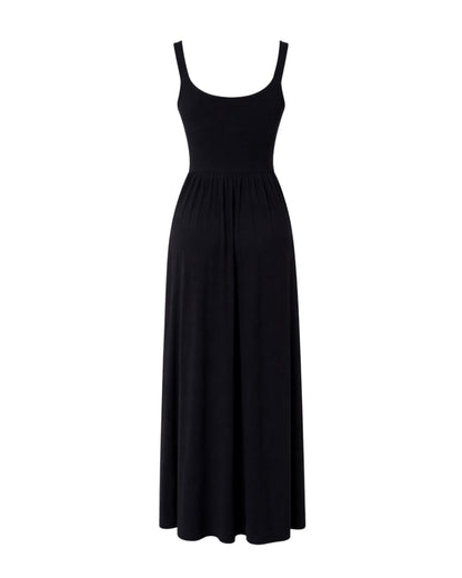 Dawn Jersey Maxi Dress — Black