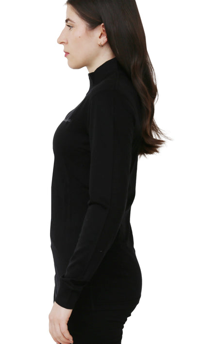 Women's Merino Wool 1/4 Zip Pullover — Midweight